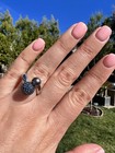 New $ 5 080. Piero Milano 18K White Gold And Sapphire Ring Sz 7.5 — photo 5