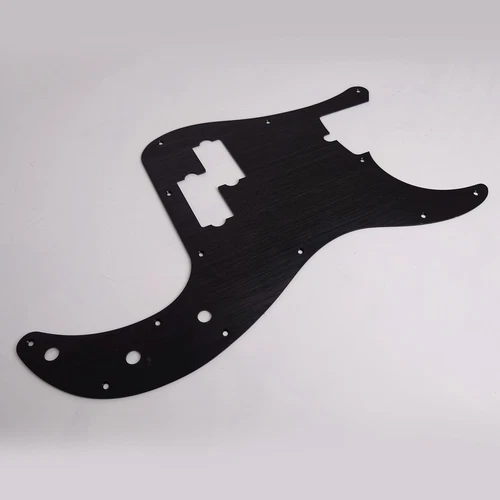 Bass Pickguard Aluminum Anodized 13 Hole for 4 String Fender Jazz BP P Bass - Picture 3 of 4