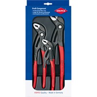 Knipex Cobra Zangen-Set 00 20 09 V02, 3-Teilig, Rot
