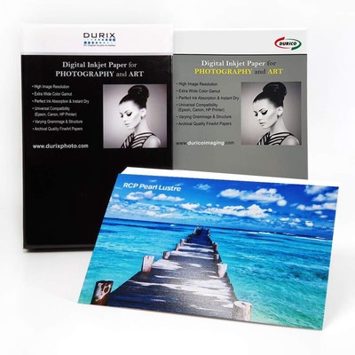 DURICO RCP Pearl Lustre 300gsm Digital Inkjet Photo Paper 8.5-X-11-inch/ 50 s...