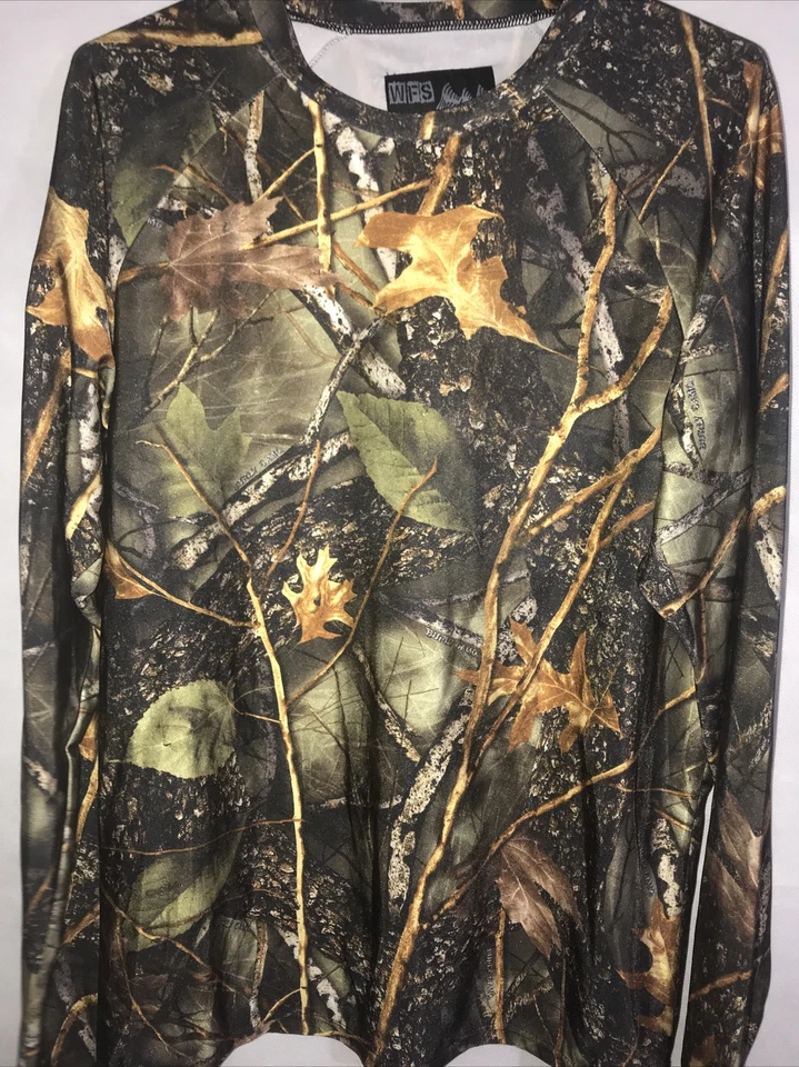 WFS ELEMENT GEAR MENS L CHAMO LONG SLEEVE COOLING SHIRT - Image 2 of 4