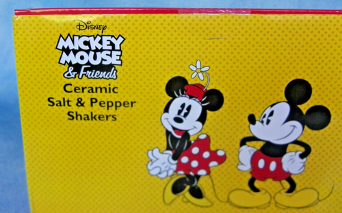Disney Mickey Mouse & Friends Keramik Salz & Pfefferstreuer Mickey & Minnie NEU - Bild 6 von 9