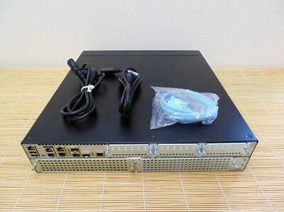 Cisco ISR4351-V/K9 UC Bundle 3x1GE, 3xNIM, 2xSM, PVDM4-64 4GB DRAM 2x PSU/PWR