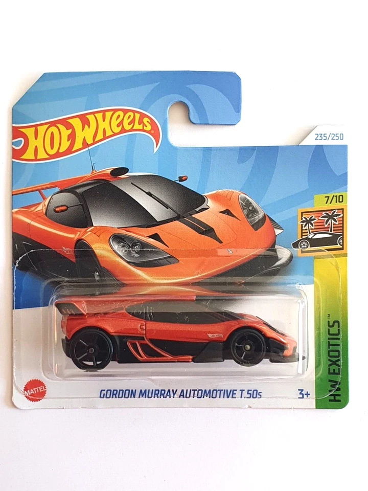 MINIATURE HOT WHEELS 1/64 GORDON MURRAY AUTOMOTIVE T.50S HW EXOTICS 2024 - Photo 1/1