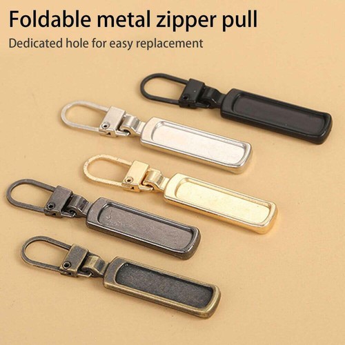 10-20x Zipper Fixer Repair Pull Tab Kit Bag Replacement Molded Slider Fix Puller - Picture 4 of 17
