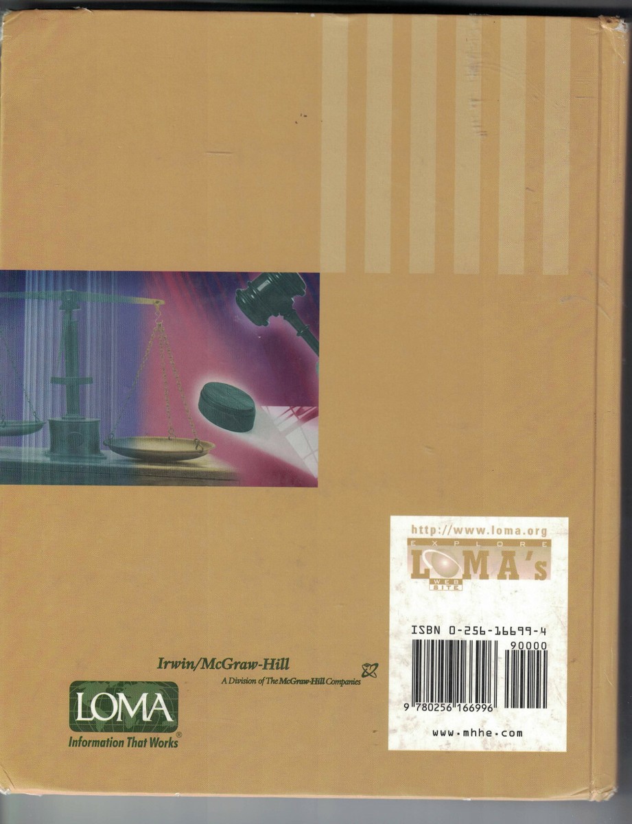 Life and Health Insurance Law - Muriel L. Crawford (HC, 1998, 8th