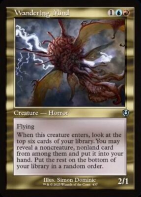 x4 Wandering Mind - Retro Frame U MTG Innistrad Remastered M/NM, English