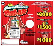 NEW & RARE pull tickets BARN BUSTER BALLS - S...