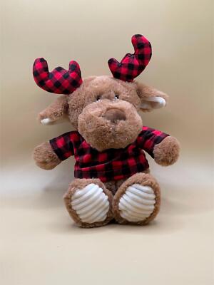 Walmart MOOSE 12” Rattle Plush Baby Plush Toy Spark Create Imagine | eBay