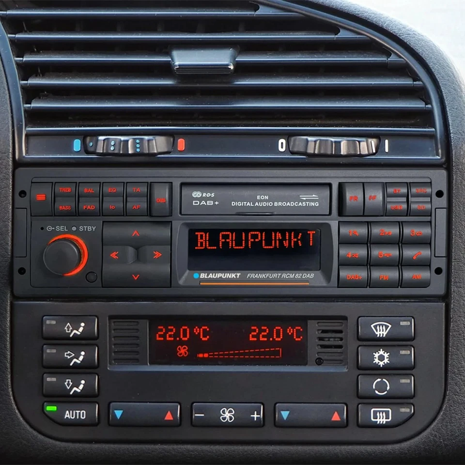 Blaupunkt Frankfurt Rcm 82 DAB Retro Auto Stereo Radio Bluetooth USB SD A2DP Aux - Bild 3 von 4