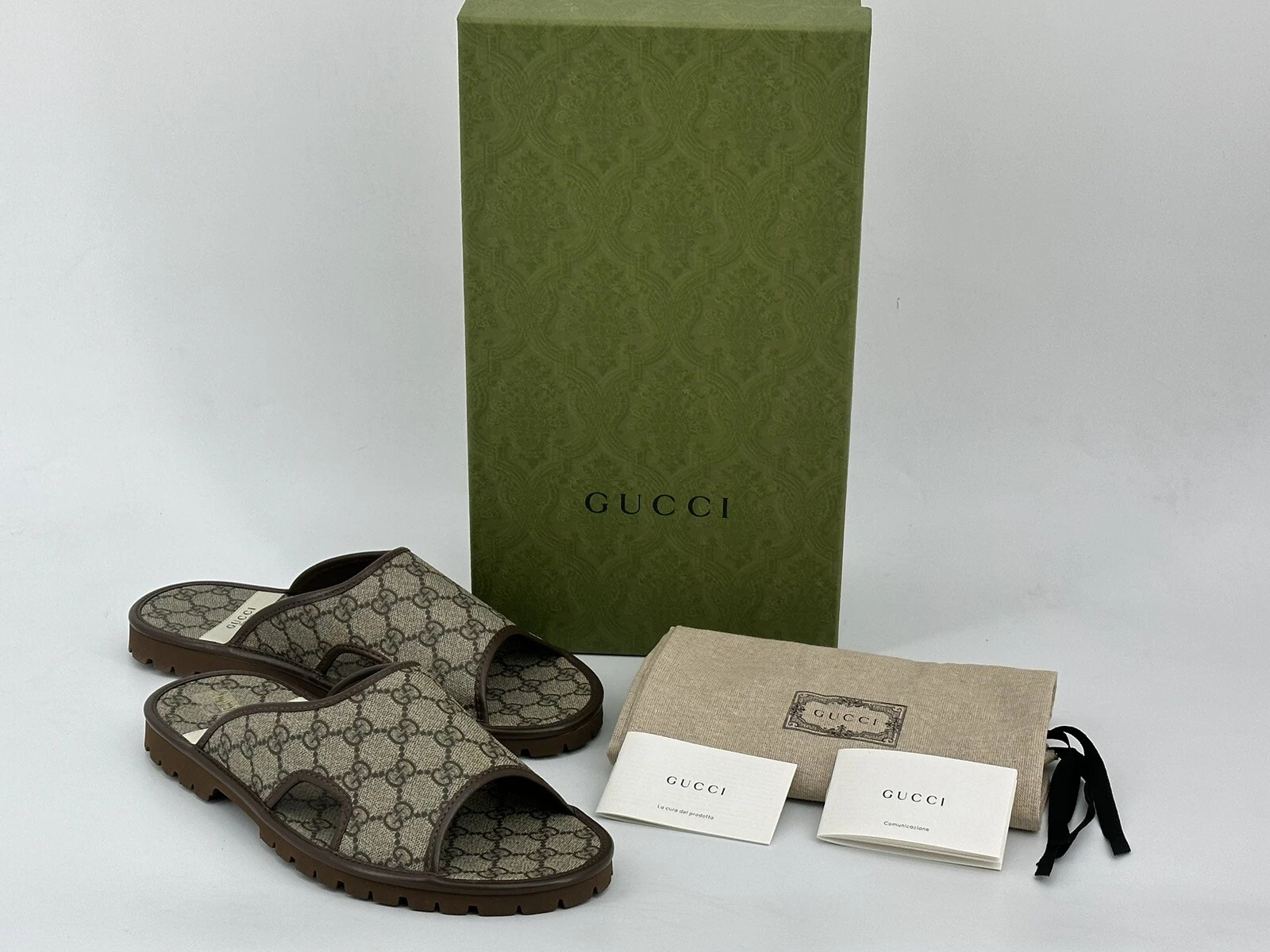 Neuf Luxury Original GUCCI 624879  Chaussures Homme Taille UK  10/EU 44/US 11
