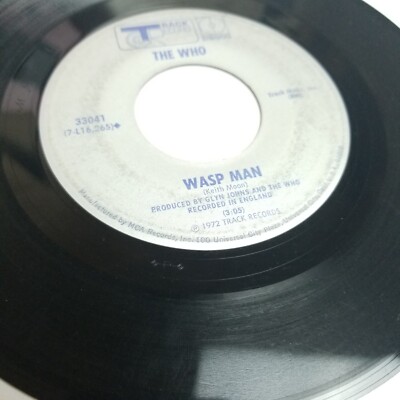 The Who The Relay / Wasp Man - 45 RPM Vinyl Record 7” Track