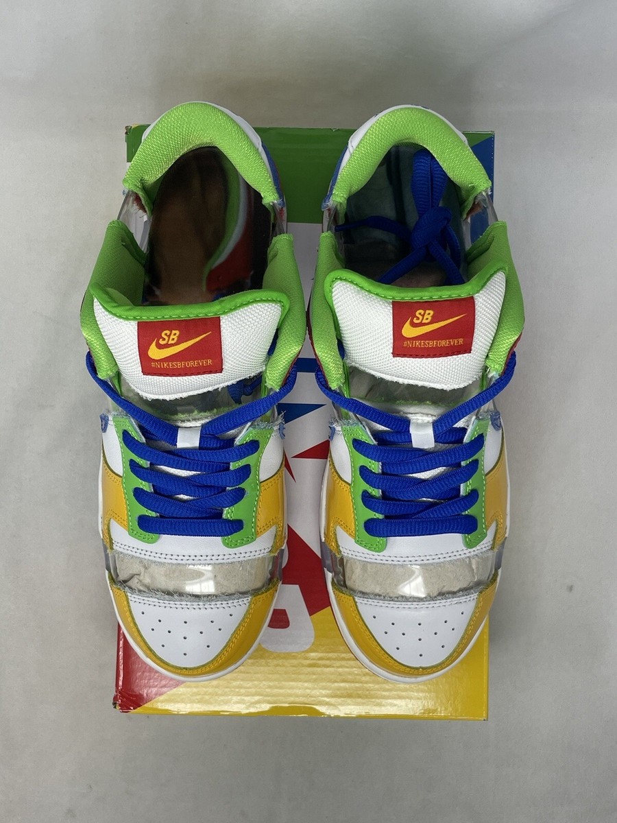 eBay x Nike SB Dunk Low Sandy FD8777-100 White Hyper Royal Mean Green Size 14​ Nike Dunk Low SB (Sandy Bodecker/ White/ Hyper Royal/ Mean  main image 2