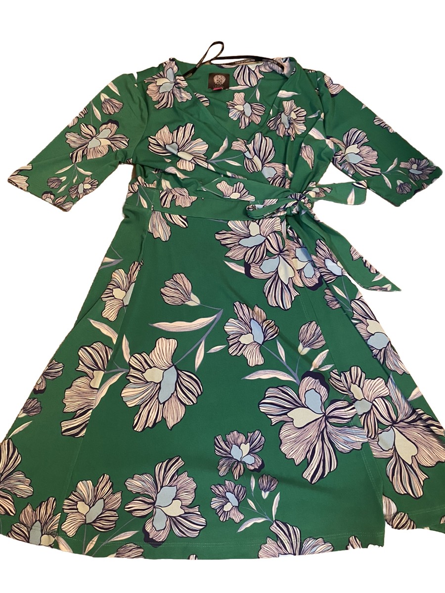 vince camuto women dress Green size 4 Wrap Style | eBay vince camuto women dress Green size 4 Wrap Style | eBay