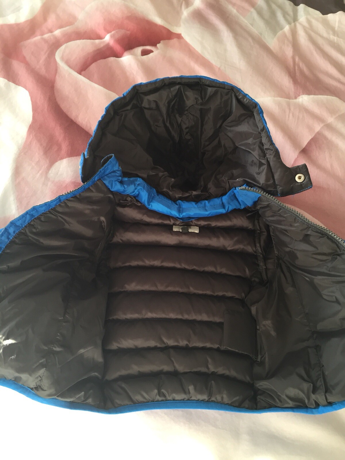 Baby Boys Genuine Designer Armani Blue Down Jacket 9-12 Months image 6