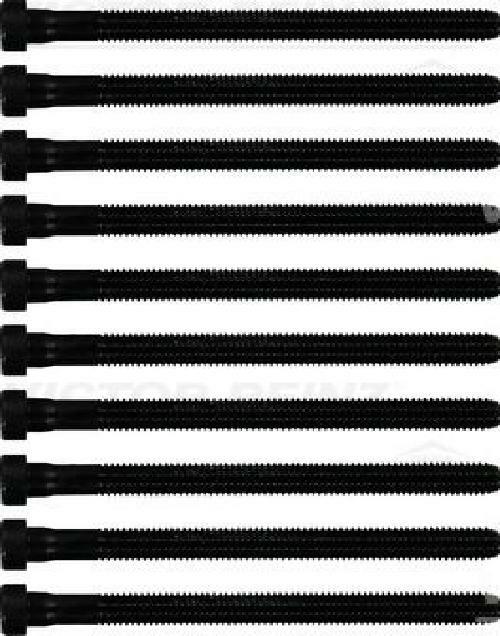 Original VICTOR REINZ Cylinder Head Screw Set 14-32299-01 for Audi Seat Skoda