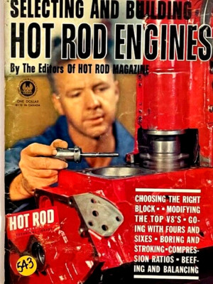 Vintage 1964 Hot rod Magazine Select & Building Engines Auto Service Car Repair