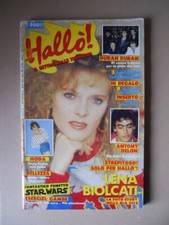 Hallò Settimanale Teenager 1 1987 Lena Biolcati Duran Duran Antony Delon [MV19A]