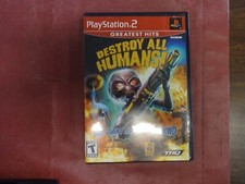 Destroy All Humans Greatest Hits Sony PlayStation 2 PS2 TESTED COMPLETE