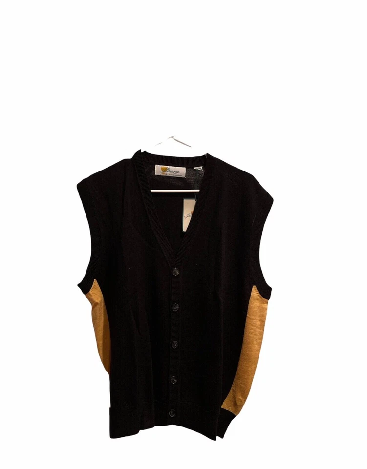 Colete cardigã Greg Norman The Presidents Cup Collection gola V - Imagem 2 de 2