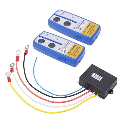 12V 24V Recovery Wireless Winch Remote Control Kit For Truck ATV SUV 75ft - Picture 12 of 24