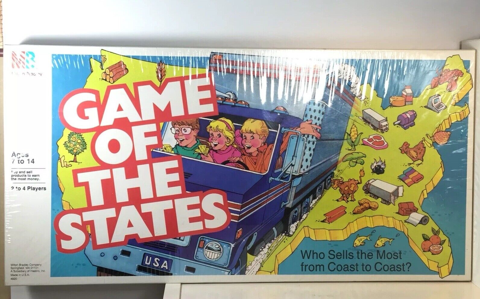 Game of the States, Board Game