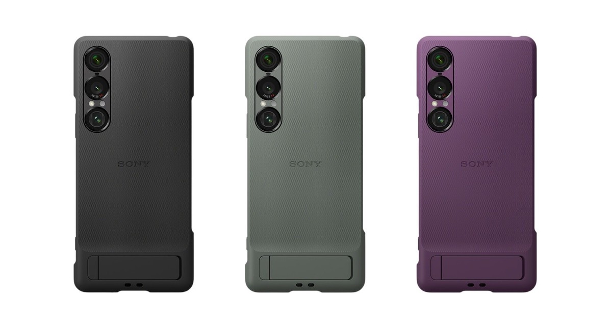 Genuine Style Cover Case with Stand For SONY Xperia 1 VII XQZ-CBFS