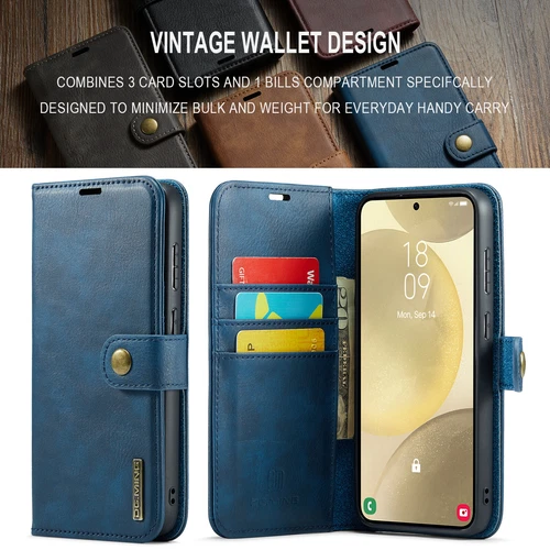 For Samsung Galaxy S25 S24 S23 Ultra A55 A35 A15 A54 Leather Wallet Card Cover - Picture 40 of 57