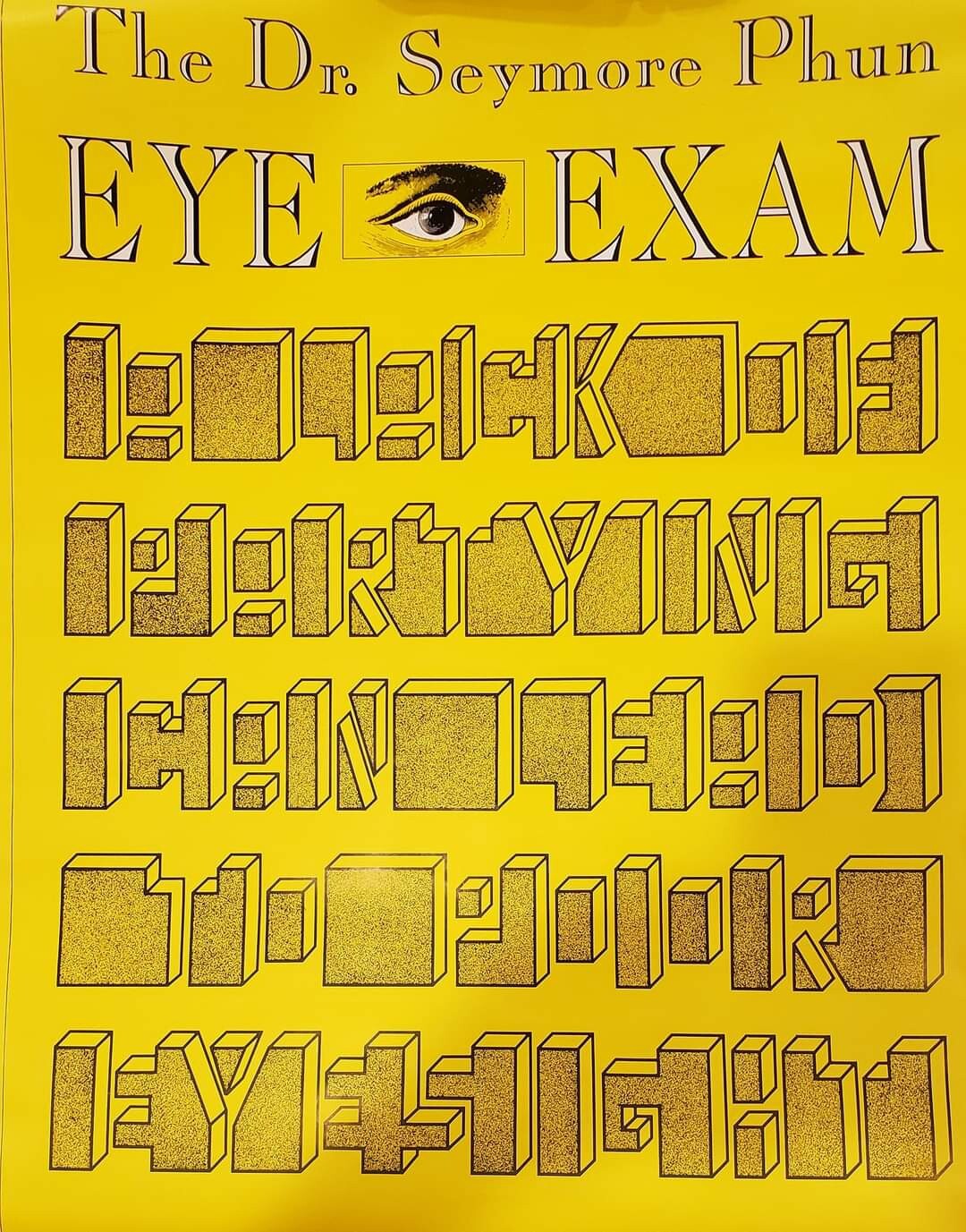 RARE Dr. Seymore Phun Eye Exam A Lack Of Partying Can Lead To Poor