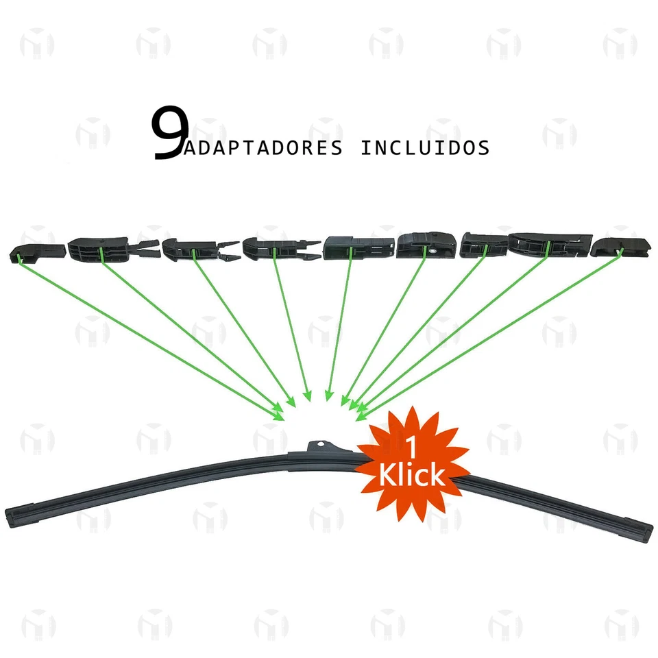 Limpiaparabrisas delanteros para OPEL FRONTERA | 1991-2003 [19/19"] - Imagen 3 de 3