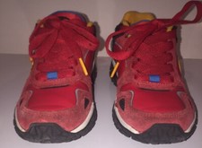 Champion Tank Trak Red Multicolor Boys Sneaker CP100042P Size 11