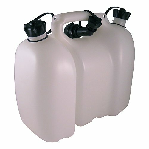 Tanica Twin-Pack 5L+2.5L: Gestione Carburante e Olio per Boscaioli