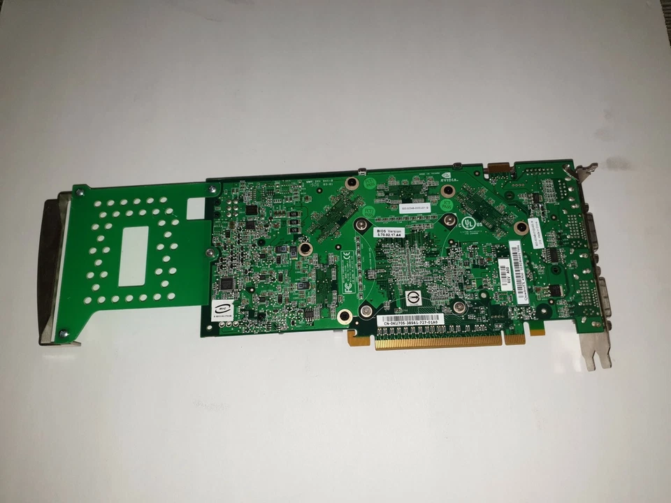 DELL nVidia Quadro FX4500 512MB PCI-e Video Card P348 KU705, CN-OKU705-38561-727 - Image 3 of 4