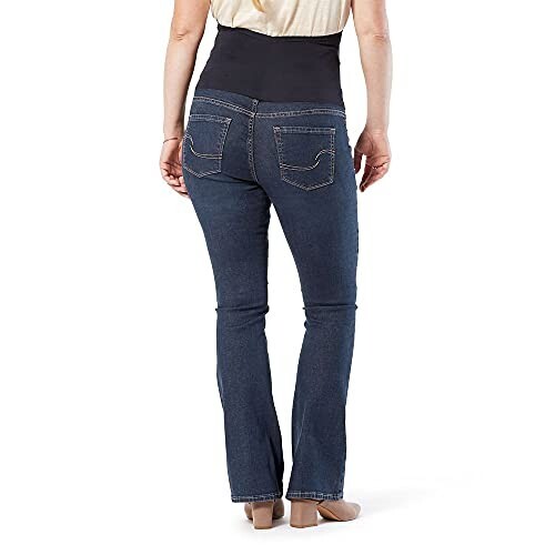 Signature by Levi Strauss & Co. L10316 Women's Maternity Bootcut Jeans Size S image 4