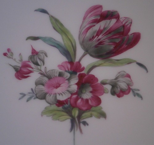 Ancien WWI Set 6 KPM Berlin Porcelaine Floral Assiettes Service Teller Allemande - Photo 11 sur 24