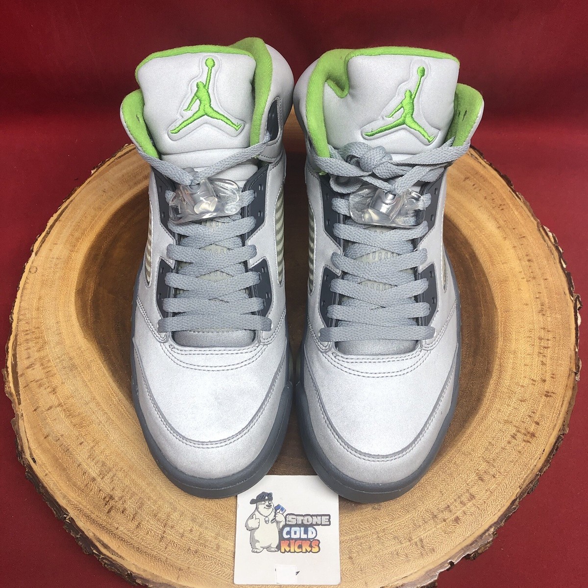 Size 9.5 - Air Jordan 5 Retro 2006 Green Bean for sale online | eBay
