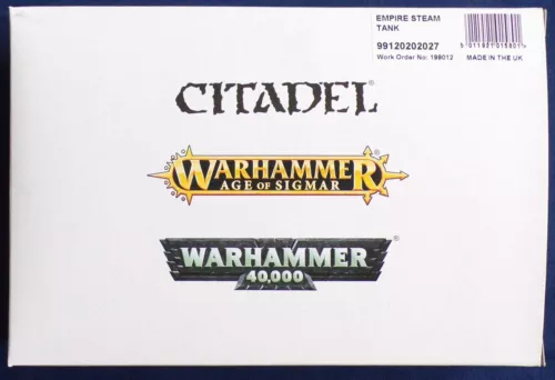 EMPIRE STEAM TANK - New - Warhammer Freeguild Guard Games Workshop