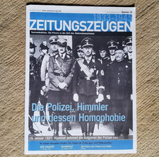 ZEITUNGSZEUGEN Die Polizei, Himmler und dessen Homophobie 🔴🔴🔴🔴🔴🔴🔴🔴🔴🔵🔴