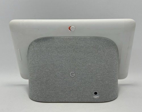 Google Nest Home Hub 1st Generation 7 inch Speaker In Grey Chalk - Picture 4 of 7