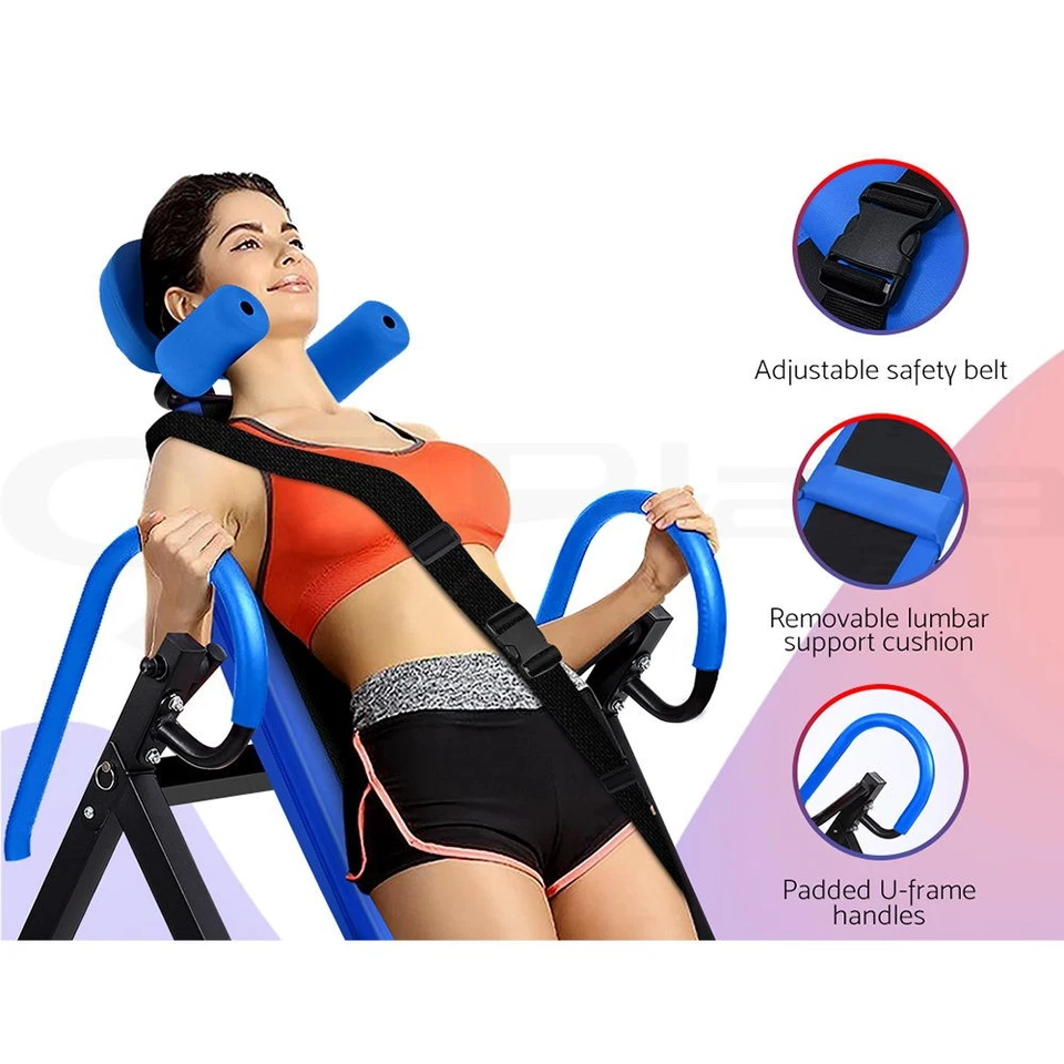 Everfit Inversion Table Gravity Exercise Bench Inverter Machine Home Gym Fitness - image 4 of 4