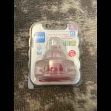 Mam Baby Bottle Nipples Extra Slow Flow 2 NWT