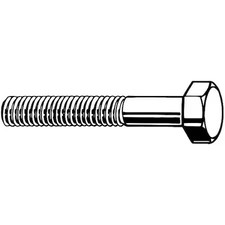 Class 8.8, M16-1.50 Hex Head Cap Screw, Black Oxide Steel, 150 Mm L, 10 Pk,