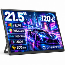 21,5 Zoll FHD Portable Monitor Touchscreen 120Hz Tragbare Monitore VESA Display