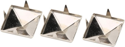 100 Stück Pyramidennieten, 4 Backennieten für Punk-Handwerk, Leder, Kleidung, Sc