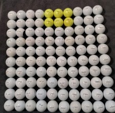 Lot Of 100 Titleist ProV1x Used Golf Balls 3A AAA Conditions X1X