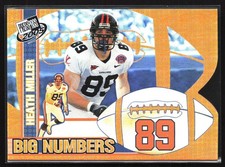 2005 Press Pass Heath Miller Big Numbers #13 Die Cut