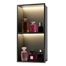 Shower Niche, 24" X 12" Niche for Shower Wall, Bathroom Niches with Waterproo...