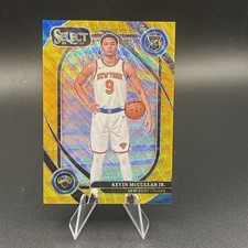 2024-25 Panini Select - Courtside Kevin McCullar Jr. #281 Gold Wave  /10 (RC)