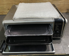 Ninja SP101 Digital Air Fry Countertop Oven 8-in-1 XL Flip-Up Silver