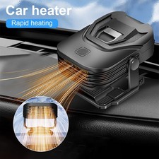 150W Electric Car Heater 12V Heating Fan Dashboard 360° Adjustable Defrosting